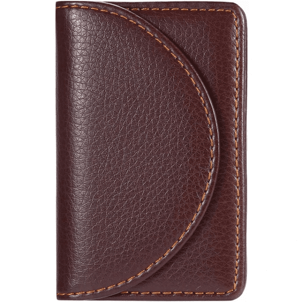 Business Card Holder Leather Business Card Case Pocket Credit Card Holders Slim Name Card Holder - Image 5